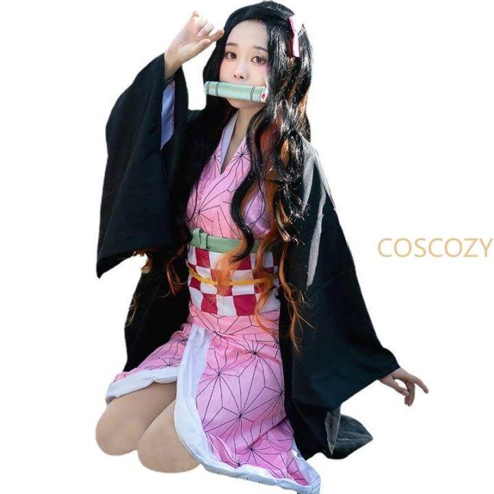 anime-demon-slayer-nezuko-cosplay-costume-kimono-kimetsu-no-yaiba-kamado-nezuko-costume-wig-womens-girls-kimono-uniform-clothes