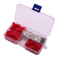 300Pcs 2.54mm JST SYP 2 Pin Female amp; Male Red Plug Housing Crimp Terminal Connector Kit DIY Kit