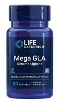 Life Extension Mega GLA Sesame Lignans / 30 Softgels