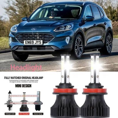 ไฟหน้ารถยนต์ LED LAI 40w 6000k สีขาว สําหรับ FORD KUGA III(DFK) 2019-2023 รับประกัน 10 เดือน