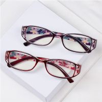 2021 New Printing Anti-Blue Light Women Folding Reading Glasses Men Computer Presbyopia Glasses 1.0 1.5 2.0 2.5 3.0 3.5 4.0