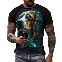 Funny Pug Dog Graphic T Shirt for Men Clothing 3D Graffiti Dogs Print T-shirt Cute Kids Summer Casual Short Sleeve Women Clothes