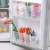 【CW】 Refrigerator Organizer Snap fit Design Classification Plastic Convenient Fridge Side Door Storage Box Kitchenware  Supplies