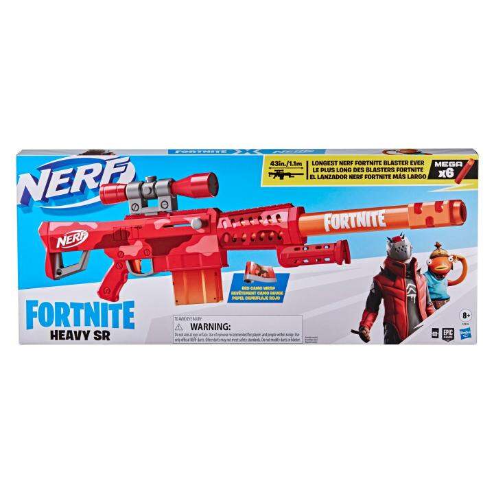 Nerf F0rtnite Heavy SR Blaster OT (US Version) | Lazada PH