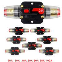 【☊HOT☊】 zhilao รีเซ็ตอัตโนมัติวงจร Breker12v-24v 20a 30a 40a 50a 60a 80a 100a Dc สเตอริโอรีเซ็ตฟิวส์อินเวอร์เตอร์สำหรับรถยนต์