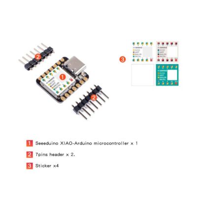 【☄New Arrival☄】 fuchijin77 Seeeduino Xiao ไมโครคอนโทรลเลอร์บอร์ดพัฒนา Pro Mini สำหรับ Arduino Nano