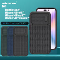 Nillkin Tectured S Case สำหรับ iPhone 14 Pro Max iPhone 14 Max iPhone 14Pro 6.1 6.7 Case TPU + PC Nylon Fiber Cover Soft And Hard Combination Flexible Soft Armor Back Cover