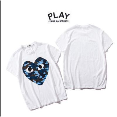 PLAY  Fashion printed cotton unisex T-shirt short sleeve