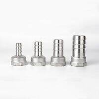 8mm 10mm 12mm 15mm 16mm 19mm 20mm 25mm 32mm Hose Barb x 1/2 3/4 1 BSP Female Thread 304 Stainless Steel Nipple Pipe Fitting