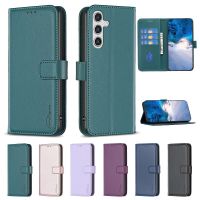 เคส SM-A145F สำหรับ Samsung Galaxy A14 4G เคสกระเป๋าสตางค์หนัง Samsung เคสแบบฝาพับสำหรับ Samsung A14 5G A 14 A146เคส Cundas Capa Etui