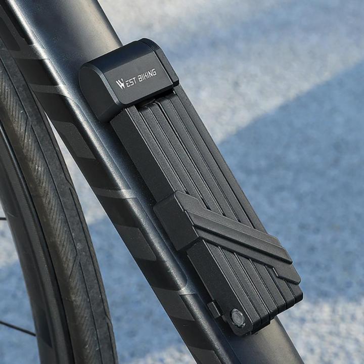 ล็อคจักรยานสำหรับมอเตอร์ไซค์สกูตเตอร์-e-bike-west-ล็อคโซ่จักรยานแบบพกพากันขโมยกันน้ำ