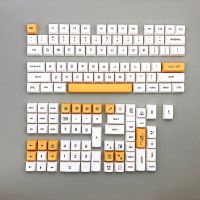 XDA Profile 125 Keys PBT Keycap DYE-SUB Personalized Russian Japanese English Keycaps For Cherry MX Switch Mechanical Keyboard