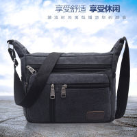 Mens Bag Shoulder Bag Mens Bag Crossbody Bag Large Capacity Canvas Mens Bag Sports and Leisure Travel Large Capacity Mens Backpack