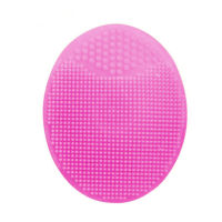 【CW】1 Pcs Soft Silicone Facial Cleaning Brush Shower Baby Massage Wash Pad Face Exfoliating Brushes Super Soft Sponges Scrubbers