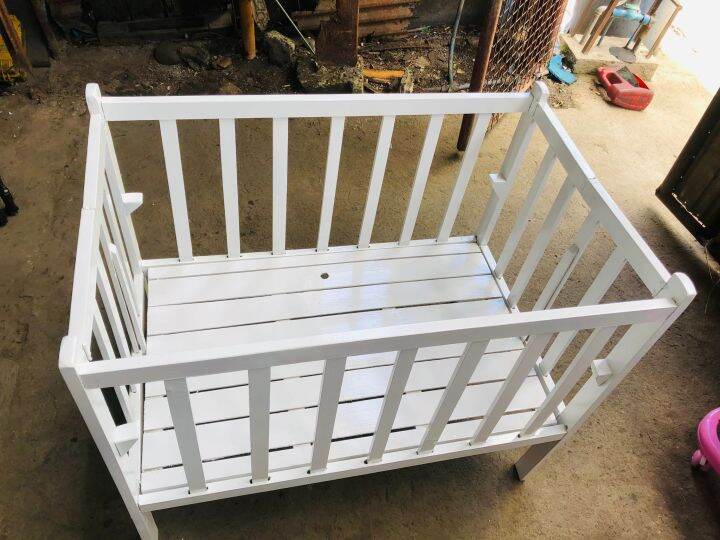 White crib sale paint