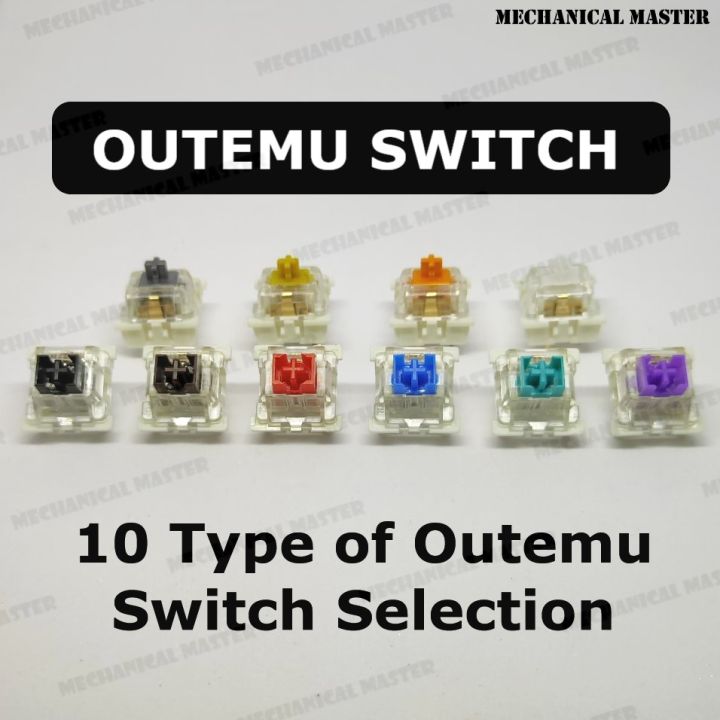 Outemu Switches for Mechanical Keyboard CIY Sockets SMD 3 Pin ...