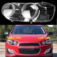 ไฟหน้ารถฝาครอบสำหรับ Chevrolet Aveo Sonic 2011-2013เลนส์ไฟหน้าโคมไฟโปร่งใสเปลือกแทนที่กระจกต้นฉบับ