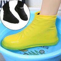 【CW】 1 Reusable Silicone Shoe Cover Shoes Covers Outdoor Camping Slip-Resistant Rubber Boot Overshoes S/M/L