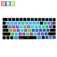 2023ใหม่ HRH Final Cut Pro X Hotkeyboard ปุ่มลัดใช้งานได้แป้นพิมพ์ปุ่มมกดซิลิโคนสกินฟิล์มป้องกันสำหรับรุ่น MLA22B/A