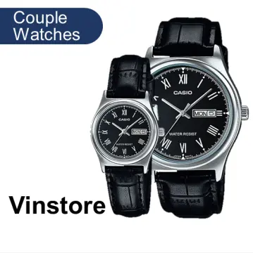 Casio couple store watch price list