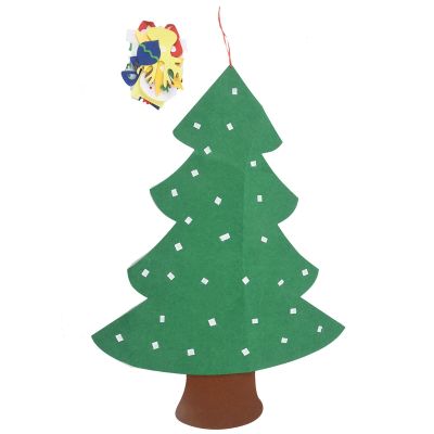 Felt Christmas Tree for Kids 3.2Ft Diy Christmas Tree with Toddlers 30 Pcs Ornaments for Children Xmas Gifts Hanging Home Door Wall Christmas Decorations