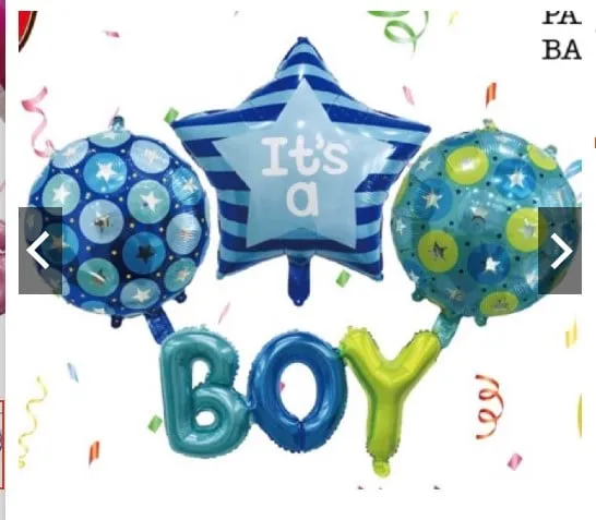 Baby Shower Its A Boy Balloon Set Lazada Ph