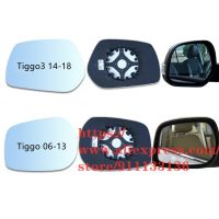 กระจกมองหลังเลนส์ด้านซ้าย/ขวาสำหรับ Chery Tiggo. เลนส์สีขาวสะท้อนแสง Tiggo3พร้อมระบบทำความร้อน