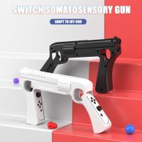 Splatoon3 Shooting Gun Games Joy-con Controller Handle Sense Grip for Nintendo Switch Ns Oled Joycon Holder Gaming Accessories