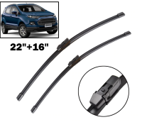 Front Wiper Blades For Ford Ecosport 2013 2014 2015 Windshield Windscreen Front Window 22+16