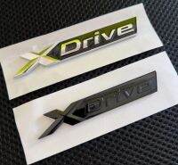 ราคาต่อชิ้น โลโก้ XDrive 9 x1.5 cm แต่งด้านข้าง หรือด้านหลัง Fender Letters Emblems for BMW Series X1 X3 X4 X5 X6 Z4 GT