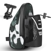 WEST BIKING Saddle Bag Waterproof Storage Bike Bag Seat Cycling Tail Rear Pouch Bag Saddle Bicycle Accessories