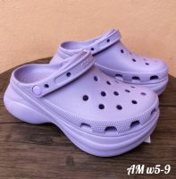 new?รองเท้าแตะ แตะCrocs Classic Crush Clog (W5-W9) ทรงสวย ใส่สบาย รองเท้าแตะหัวโต รองเท้าแตะลำลอง ใส่ได้ทั้งชาย-หญิง (สินค้าพร้อมส่ง ไม่ต้องรอพรี) อปกครบ+ AMC014 Store [BKK]