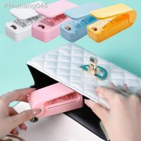 Mini Package Sealing Machine Sealer Portable Clip Sealing Machine Food Storage Seal Snack Sealing Machine AA Batteries Powered