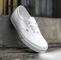 Vans Authentic สีขาว Classic White แท้100% พร้อมส่ง (สินค้ามีกล่อง)