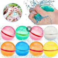 Water Balloon Water Bomb Splash Ball Toys Reusable Quick Fill Self Sealing Kids Adults Summer Splash Party Pool Water Toys Balloons