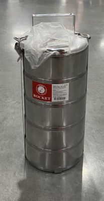 Rocket ปิ่นโต สแตนเลส ตราจรวด ขนาด 14/5 ซม.