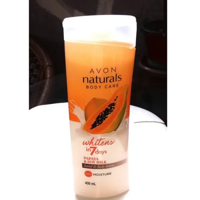 Avon Naturals Papaya And Soy Milk Hand And Body Lotion 400ml Lazada Ph