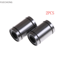 YUECHENG 2pcs LM10UU 10mm Linear Motion BALL BEARING BUSH BUSHING 10x19x29mm ชิ้นส่วน CNC