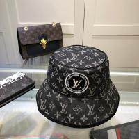 Explosive L*Vˉhigh-end hat female 2022 summer new embroidery fisherman hat all-match mens hat