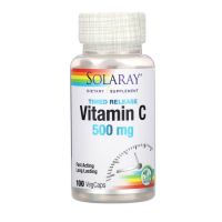 Solaray, Vitamin C, Time Release 500 mg 100 VegCaps