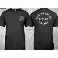 Swat Department Los Angeles Tv Series Security Investigation T-Shirt Men Cotton Tshirt Summer Top Tees