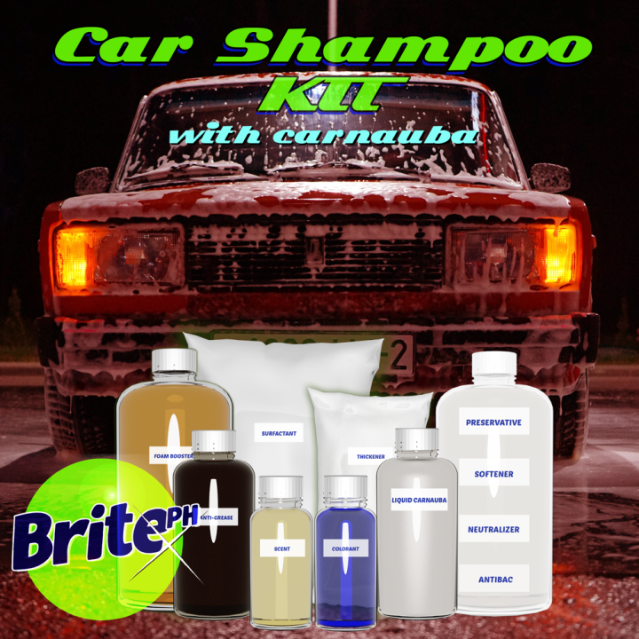 CAR SHAMPOO DIY KIT (17 Liters Yield) Lazada PH