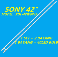 KDL-42W674A 2ชิ้น/เซ็ต KDL-42W654A SONY 42 "ทีวีไฟเรืองแสงทีวี LED/โคมไฟ (คลังสินค้าพร้อม) KDL-42W674 KDL-42W654A ใหม่