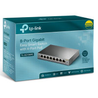 TP-LINK  TL-SG108PE 8-Port Gigabit Easy Smart Switch with 4-Port PoE สวิตซ์ PoE