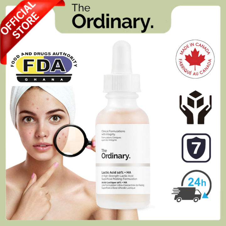 The Ordinary Lactic Acid 5 Lactic Acid 10 Pigmentation Diminishes