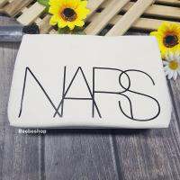 กระเป๋า Nars Complexion Pouch สีขาวเปลือกไข่ กระเป๋าใส่เครื่องสำอาง