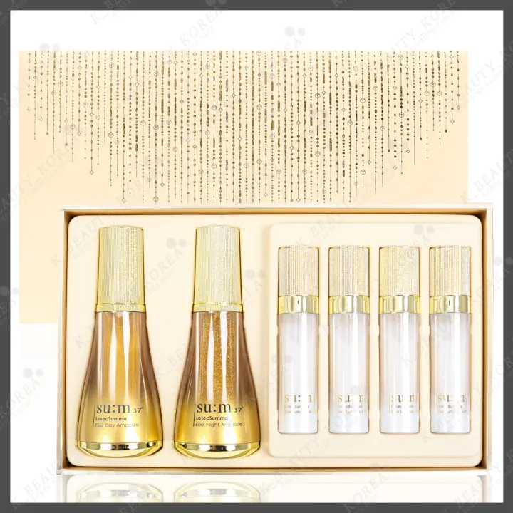 SU:M37] SUM37 LosecSumma 5pcs Kit Miniatura [Opção]  Amostra Tamanho De Viagem) Hidratante Para Cuidados Com A Pele Coréia  I.593707823 - Foto 8