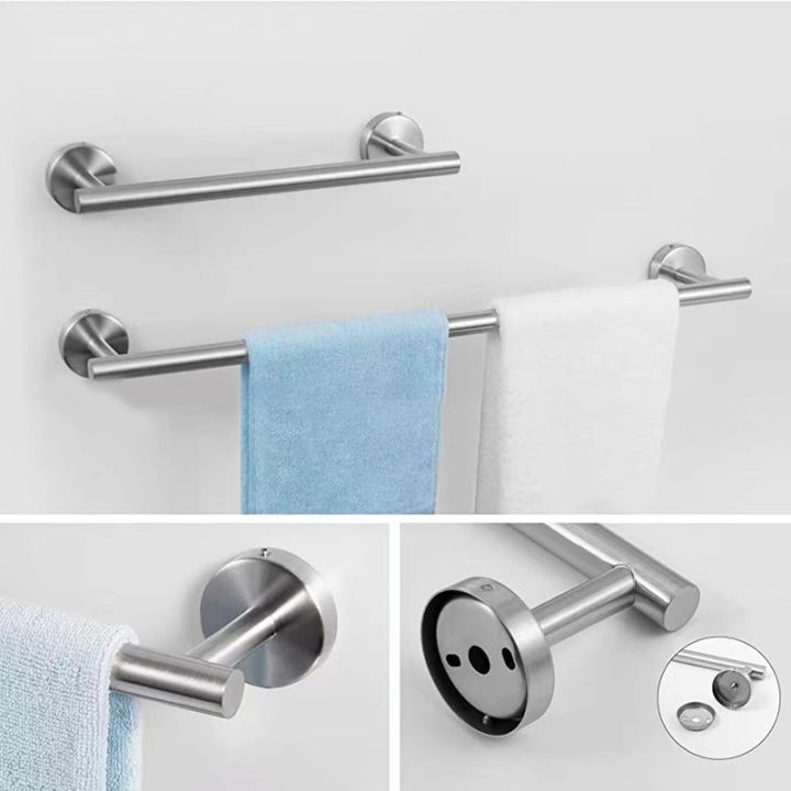 towel-bar-set-no-punch-coat-hook-set-9-piece-black-bathroom-hardware-set-towel-bar-set-bathroom-wall-towel-rack