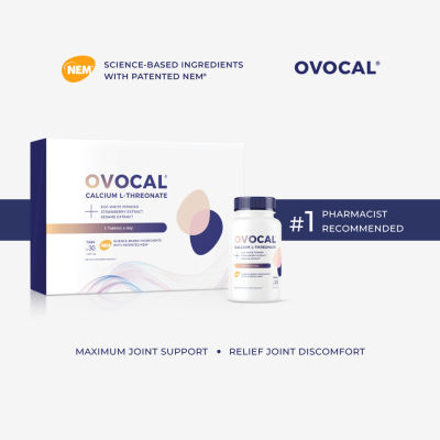 Ovocal Calcium L-Threonate With Patented NEM® 30 tablets