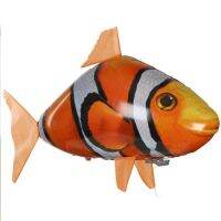 150cm Jumbo RC Air Swimming Shark Goldfish Inflatable Balloon Christmas Toys Birthday Gift for Kids Boy Girl